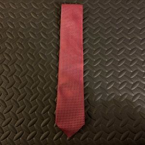 Men’s red neck tie